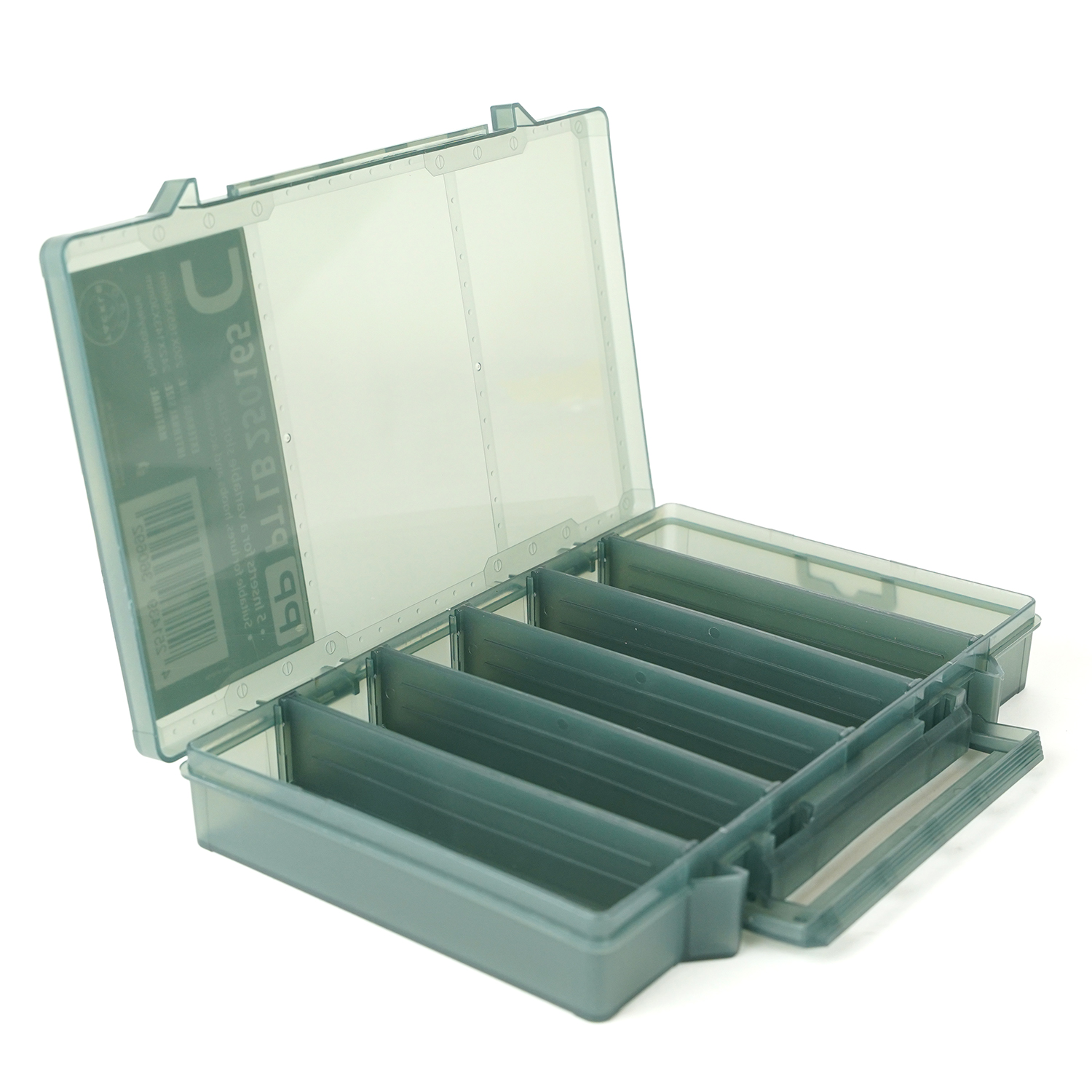 Eurocatch Pro-Tackle LureBox - Étui de pêche - 25G Vertical 25x16x3.6cm Gris