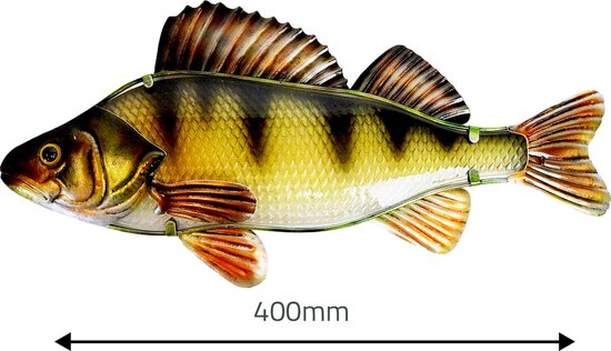 Décoration murale Eurocatch Baars - 40 cm - Métal et verre 3D - art - Astuce cadeau