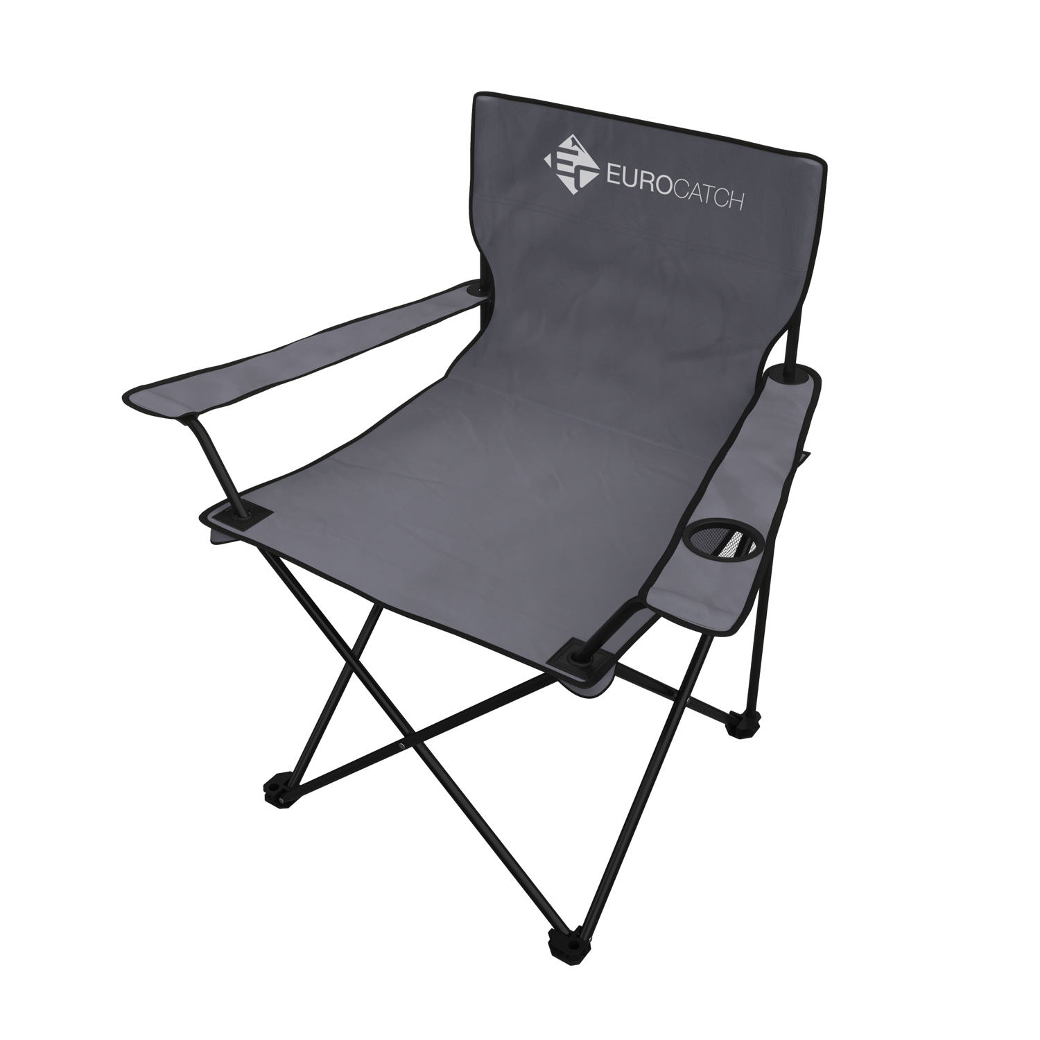Chaise de pêche et parapluie Eurocatch - Ensemble - Chaise de camping - Parapluie de pêche