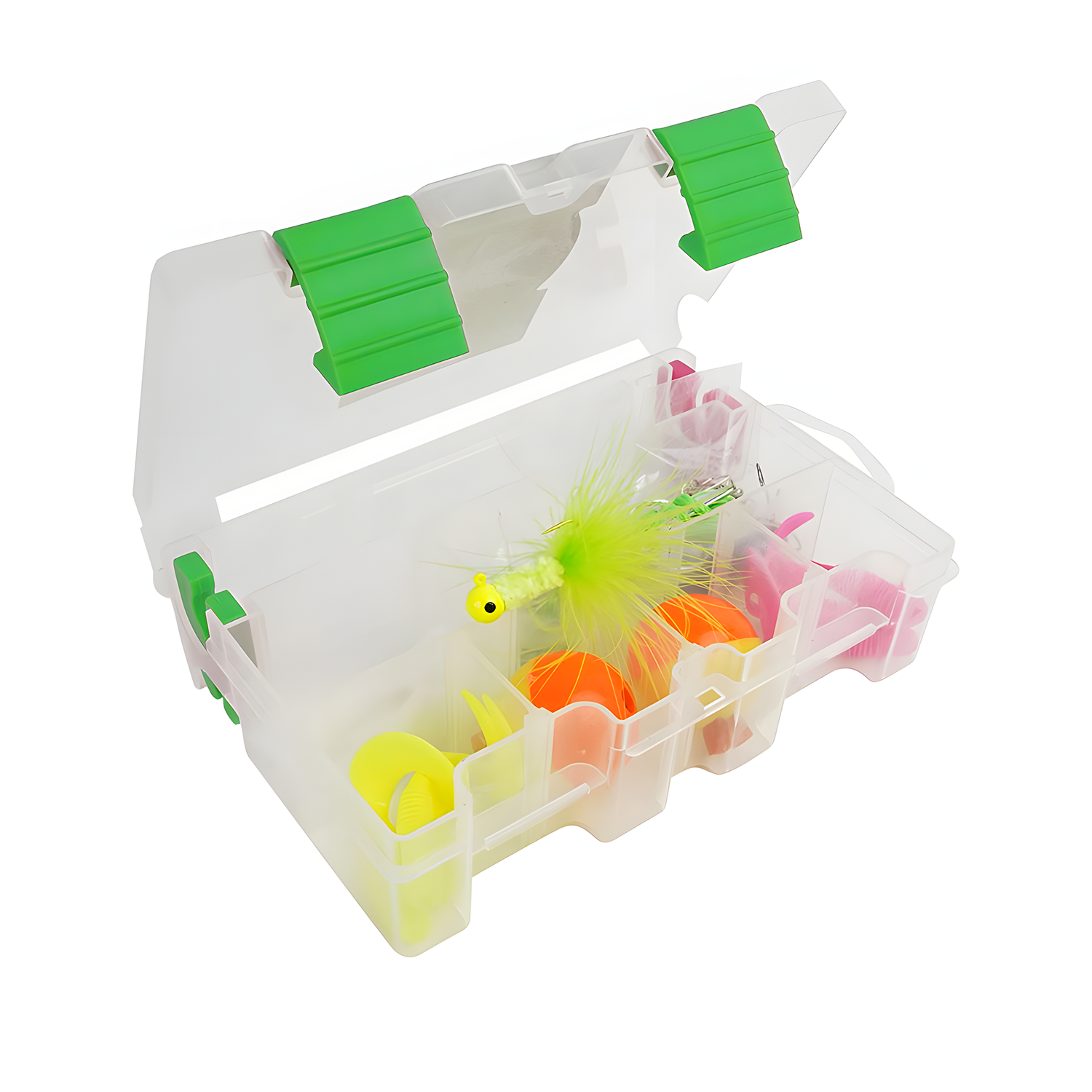 Eurocatch Spinnruten-Set mit Kescher – Komplettes Casting-Ruten-Set mit Rolle und Kescher – 31-teilig – Vert – Angelrute – Geschenkidee