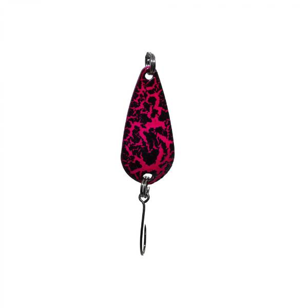 Forellenkelle Spoon - Rose-Noir Flash - 3.0g