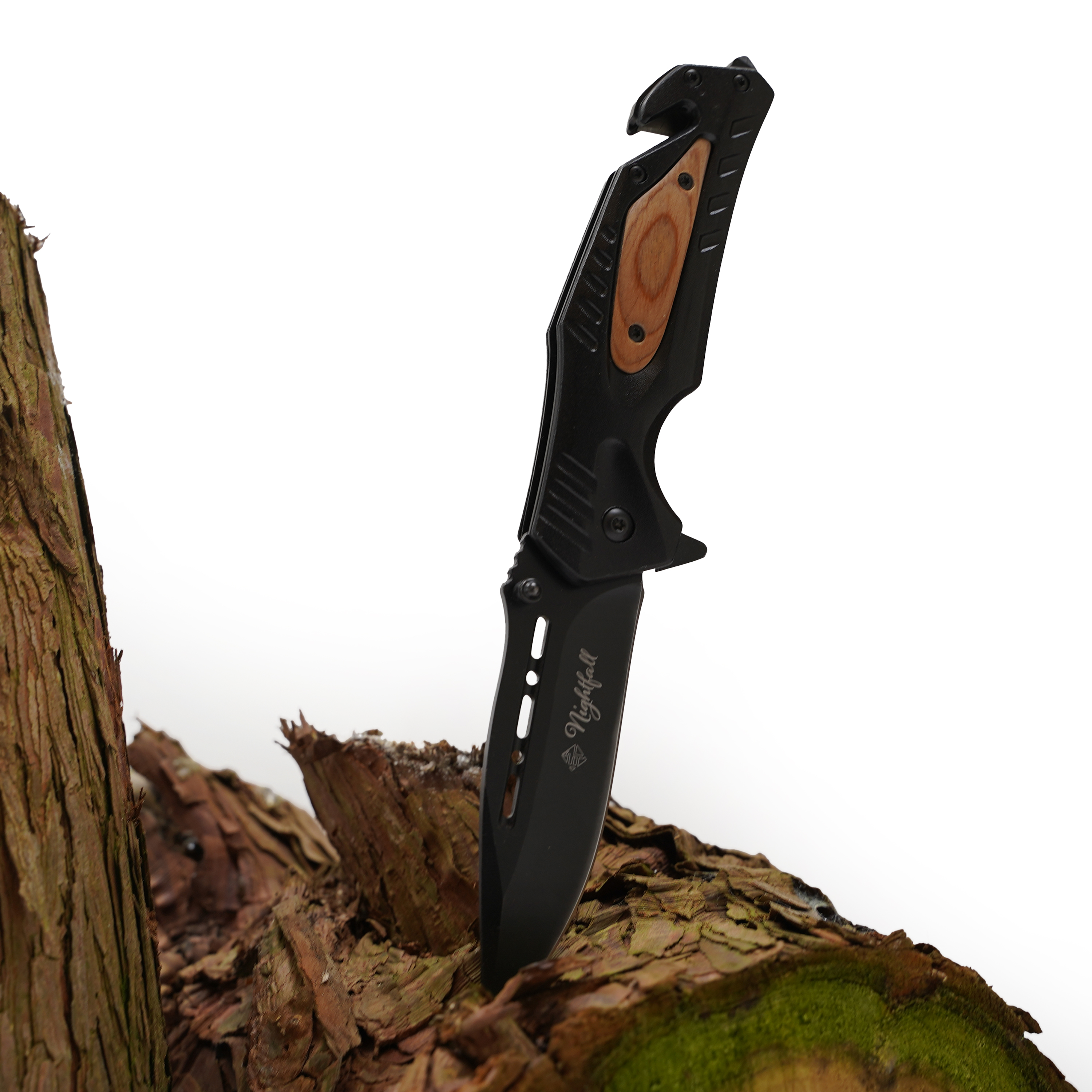 Eurocatch Nightfall Couteau de Poche 420RVS – Un Compagnon Intemporel pour Chaque Aventure