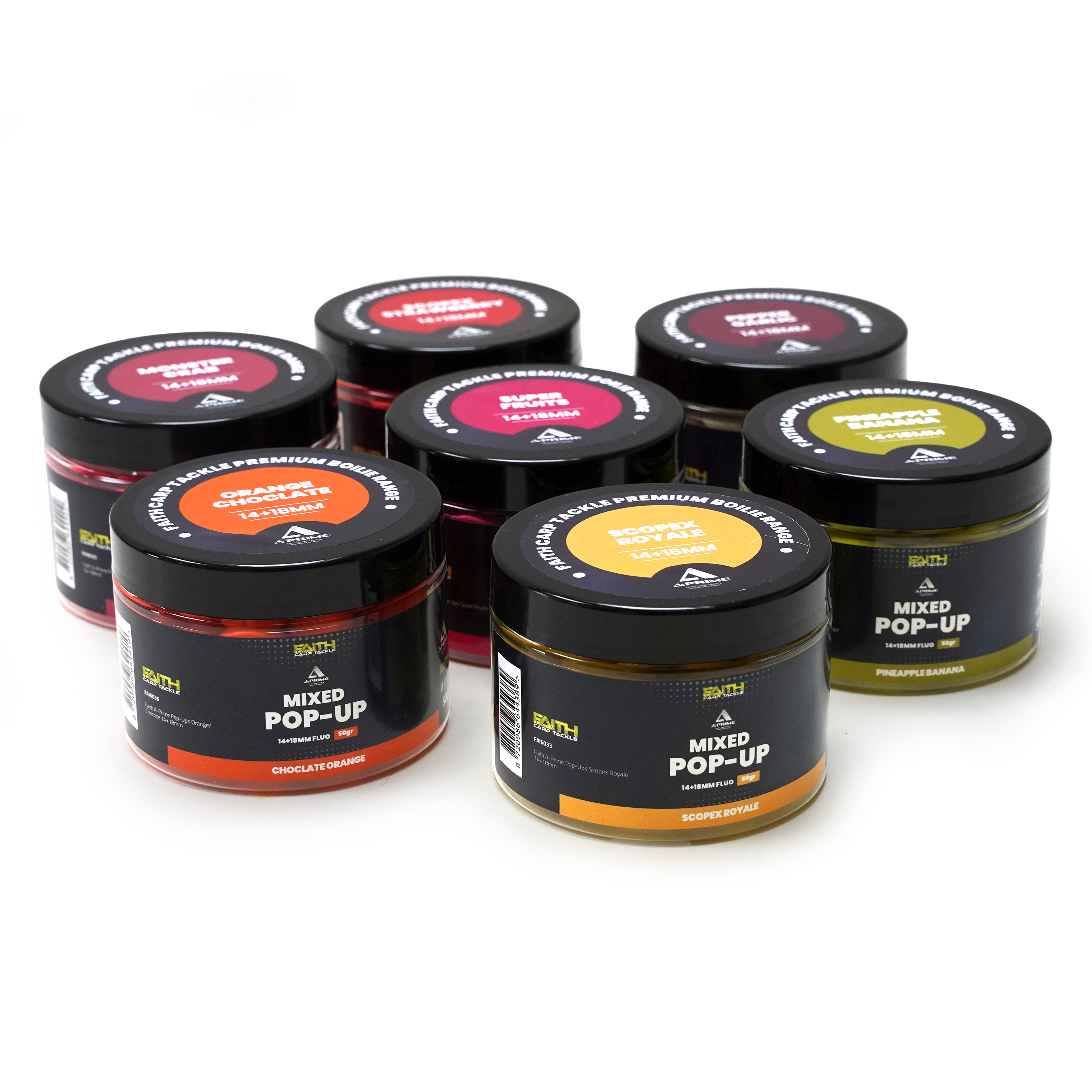 Faith A-Prime Pop-Ups - 14+18mm  - 150ml - Monster Crab