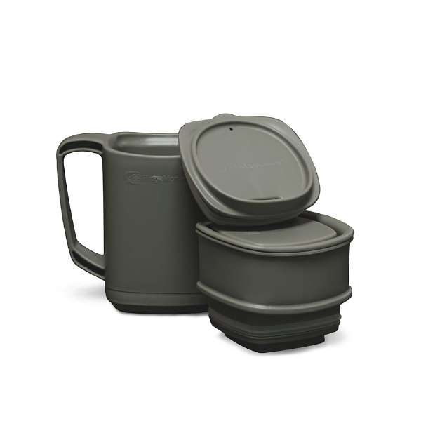 Thermomug DLX - Gunmetal Green - Goblet - Ensemble