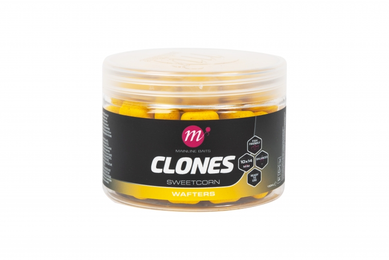 Mainline Clones Barrel Wafters - Sweetcorn - 14 mm