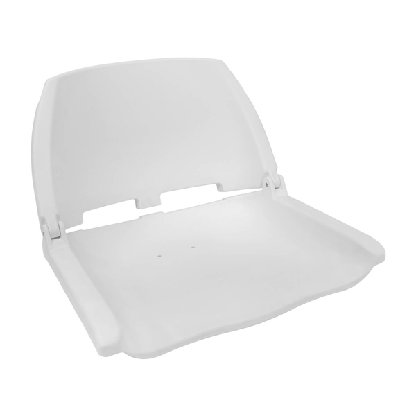 Waterside Captain Deluxe Siège de bateau toutes saisons - Blanc - Siège de bateau