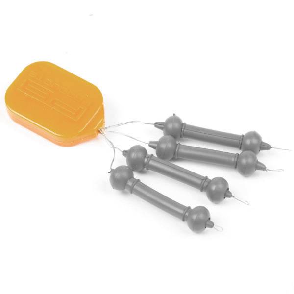 DT Heli-Chod Rubber & Beads - Silt - X-Small  - 4 Pièces