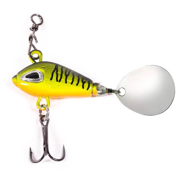 Spinfish - Vert/Orange - 10g - Poisson Nageur 