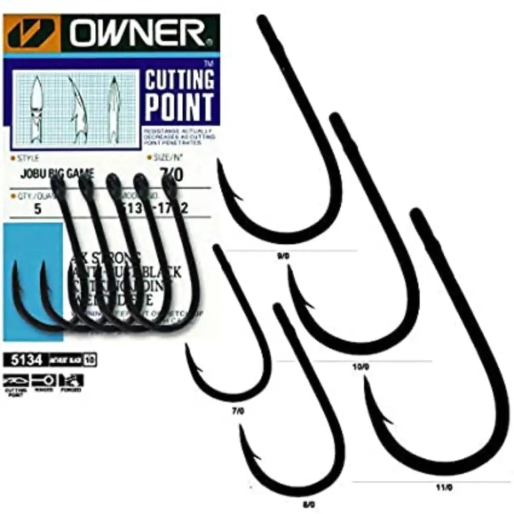 Jobu Big Game Hameçon - Taille 12/0 - 2 Pièces