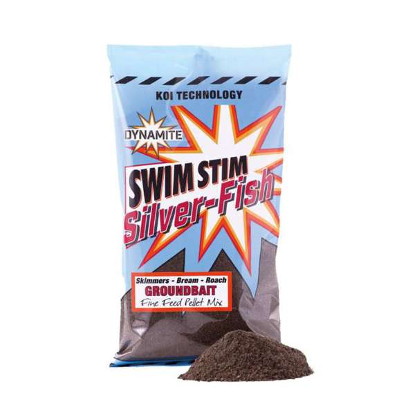 Swim Stim - Silver Fish Groundbait - Dark - Amorce Method Feeder