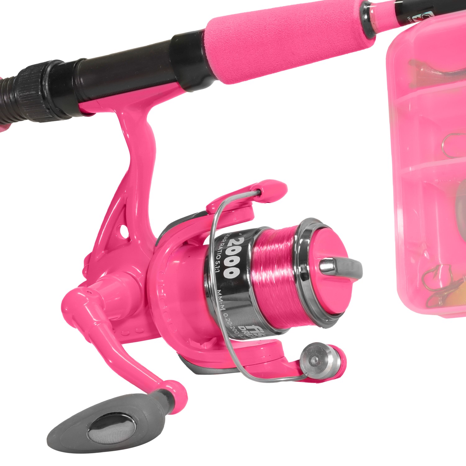 Avec la canne à pêche polyvalente Eurocatch
