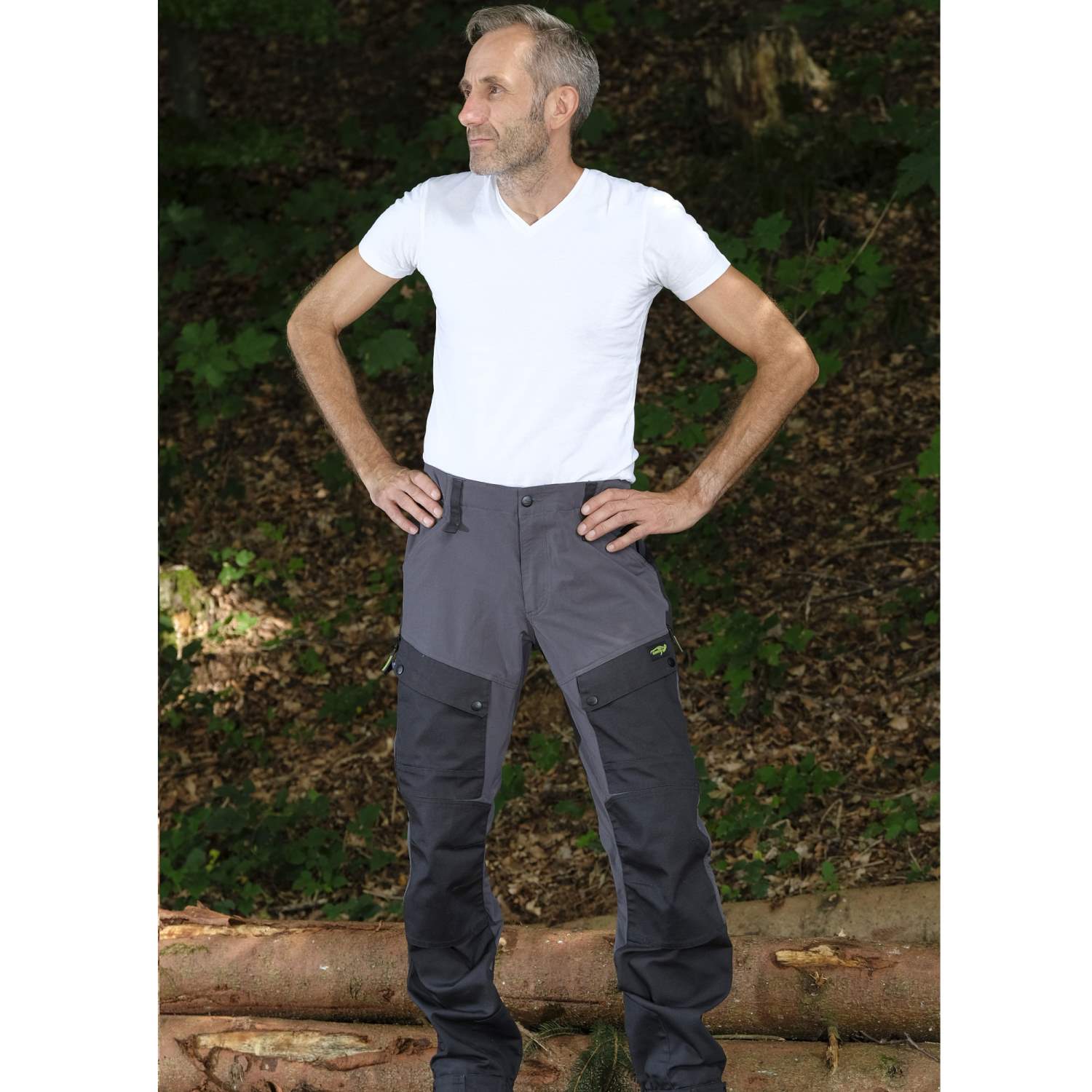 Legendfossil - OF Stretch Pants Suède - Pantalon d'extérieur - Gris - XXL