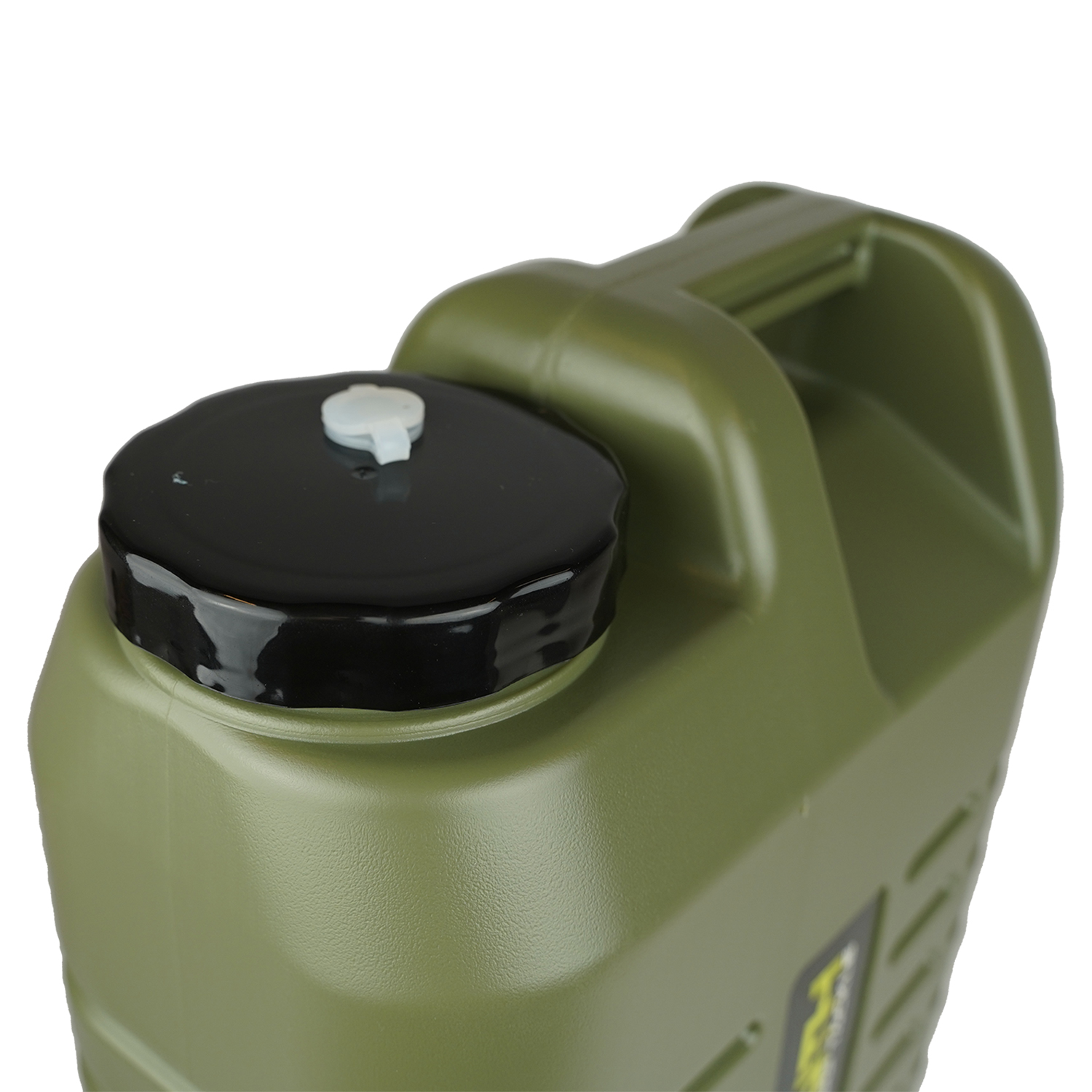Faith | Jerrican avec Robinet | 12 L  Polyéthylène Vert | Sécuritaire pour les Aliments