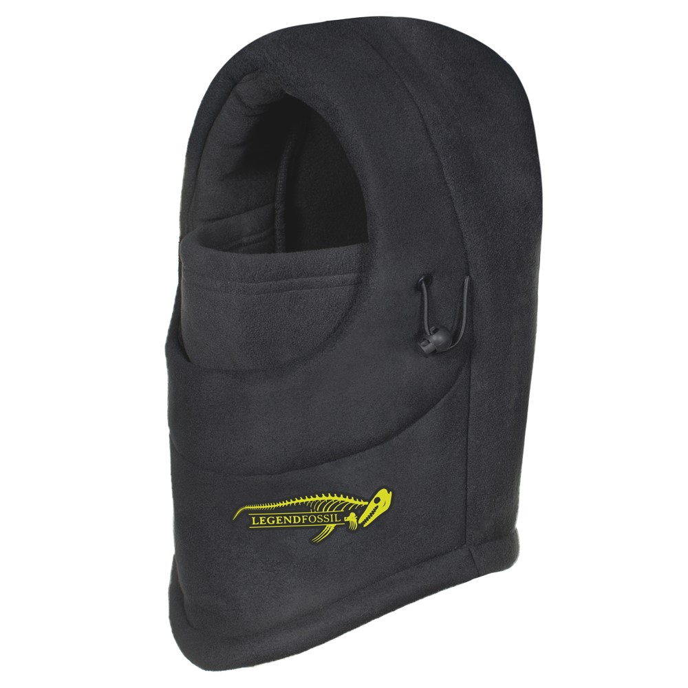 Legendfossil Fleece Balaclava Noir - Cagoule