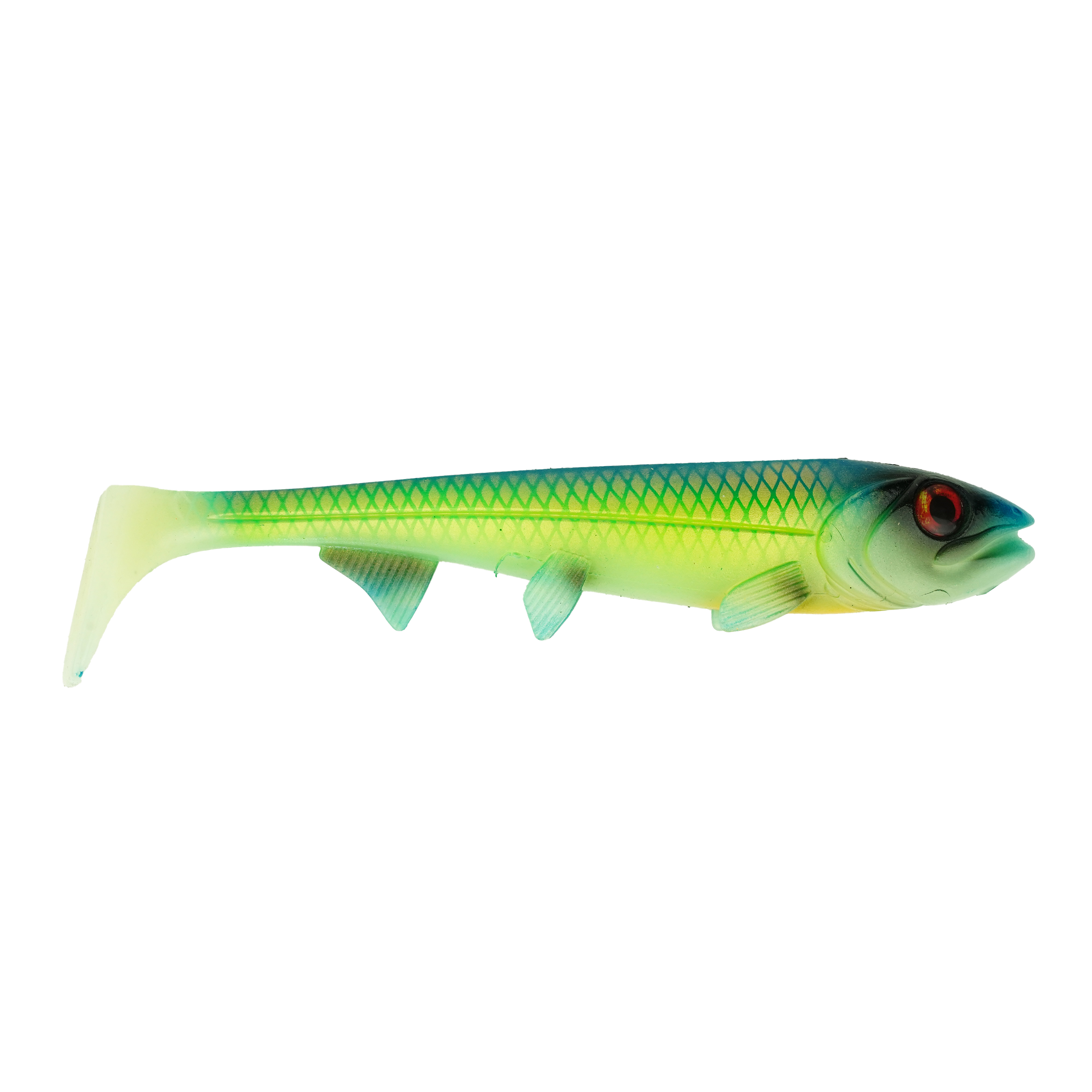 Hostagevalley Shad - Attaque Verte UV II - 26cm