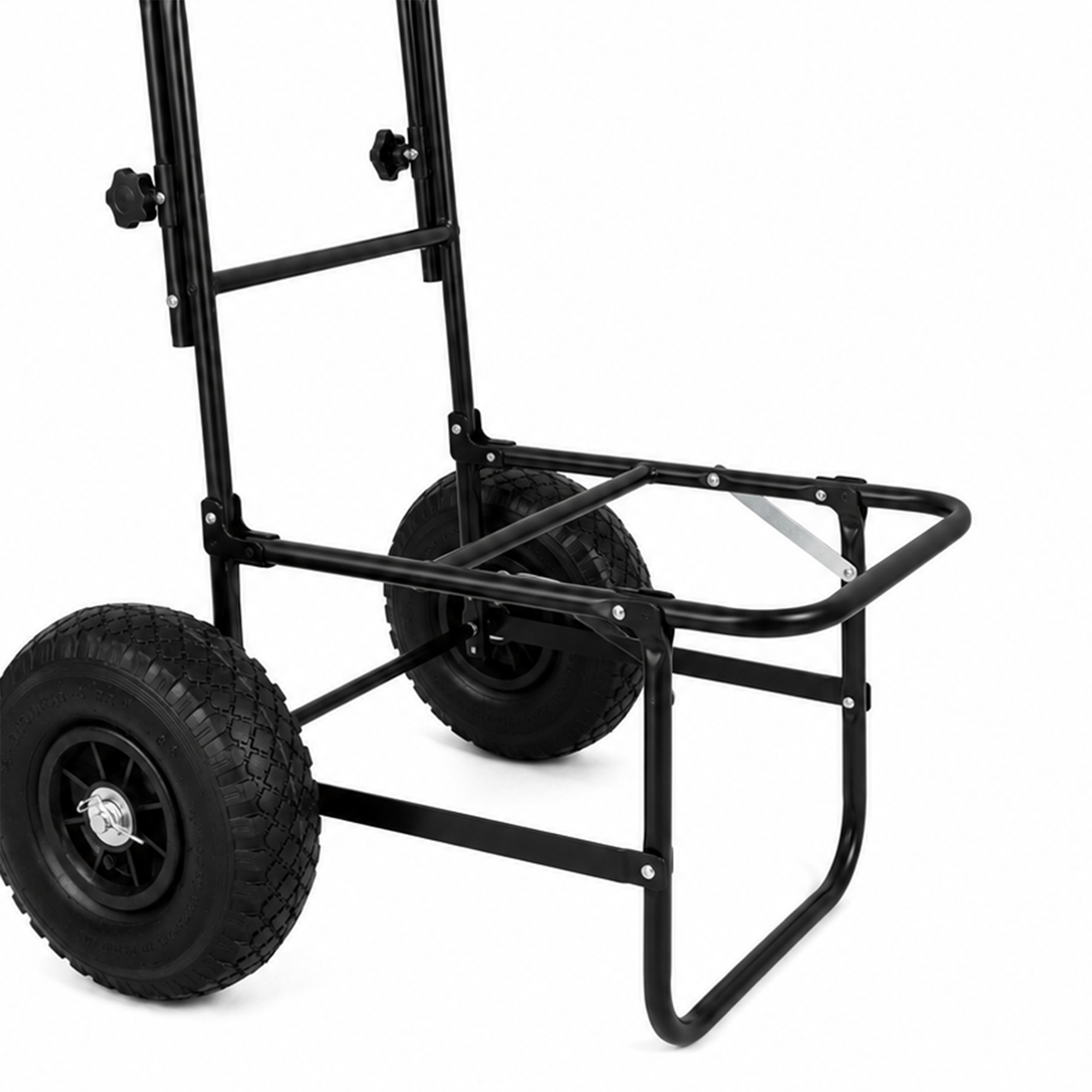 Chariot de transport Eurocatch avec poignée extensible - Chariot - Chariot de plage - Camping