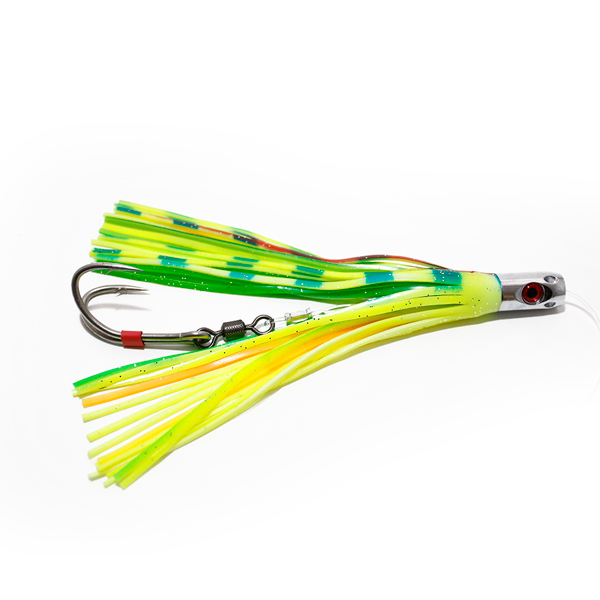 Black Magic Doble Jetsetter Lumo 14cm Rigged hook 4/0