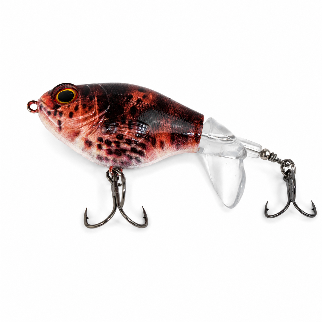 Fish-Xpro Topwater Whopper Plopper - 9cm-14g - Set 5pcs - Incl Tackle Box