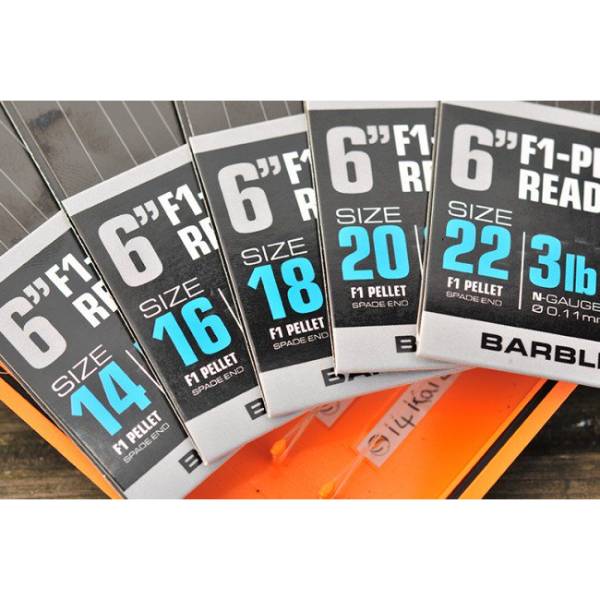 F1 Pellet Pole Rig - 15cm - 0.11mm - Hook size 18