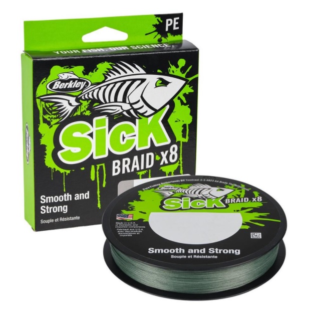 Sick Braid - Moss Green - 0.08 - 300m - Tresse