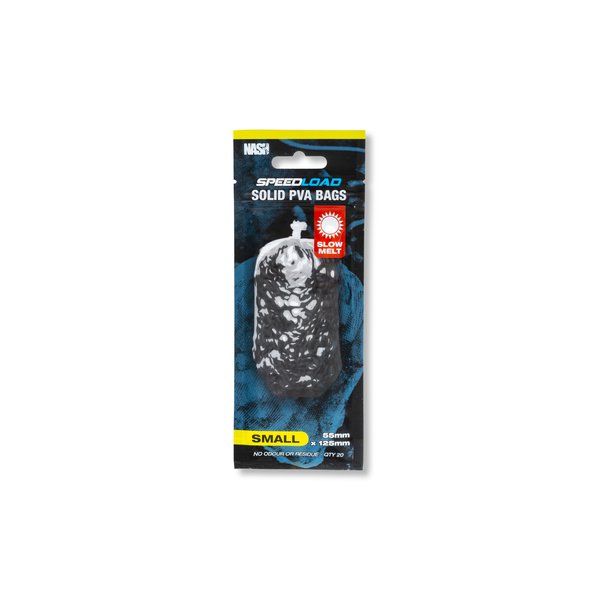 Nash - Speedload - Sacs PVA solides - Fusion lente - Petit