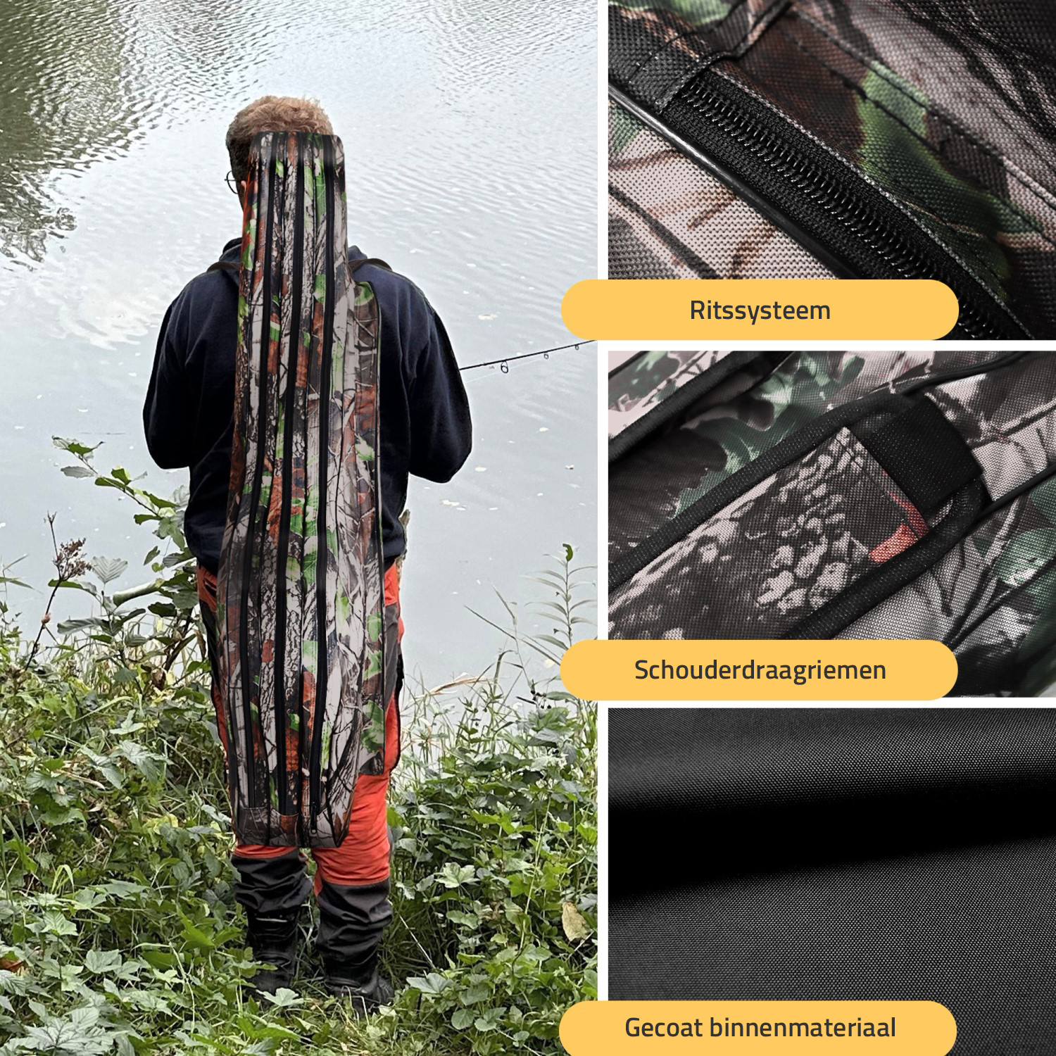 Camo Rod Bag - Fourreau- 1.65m