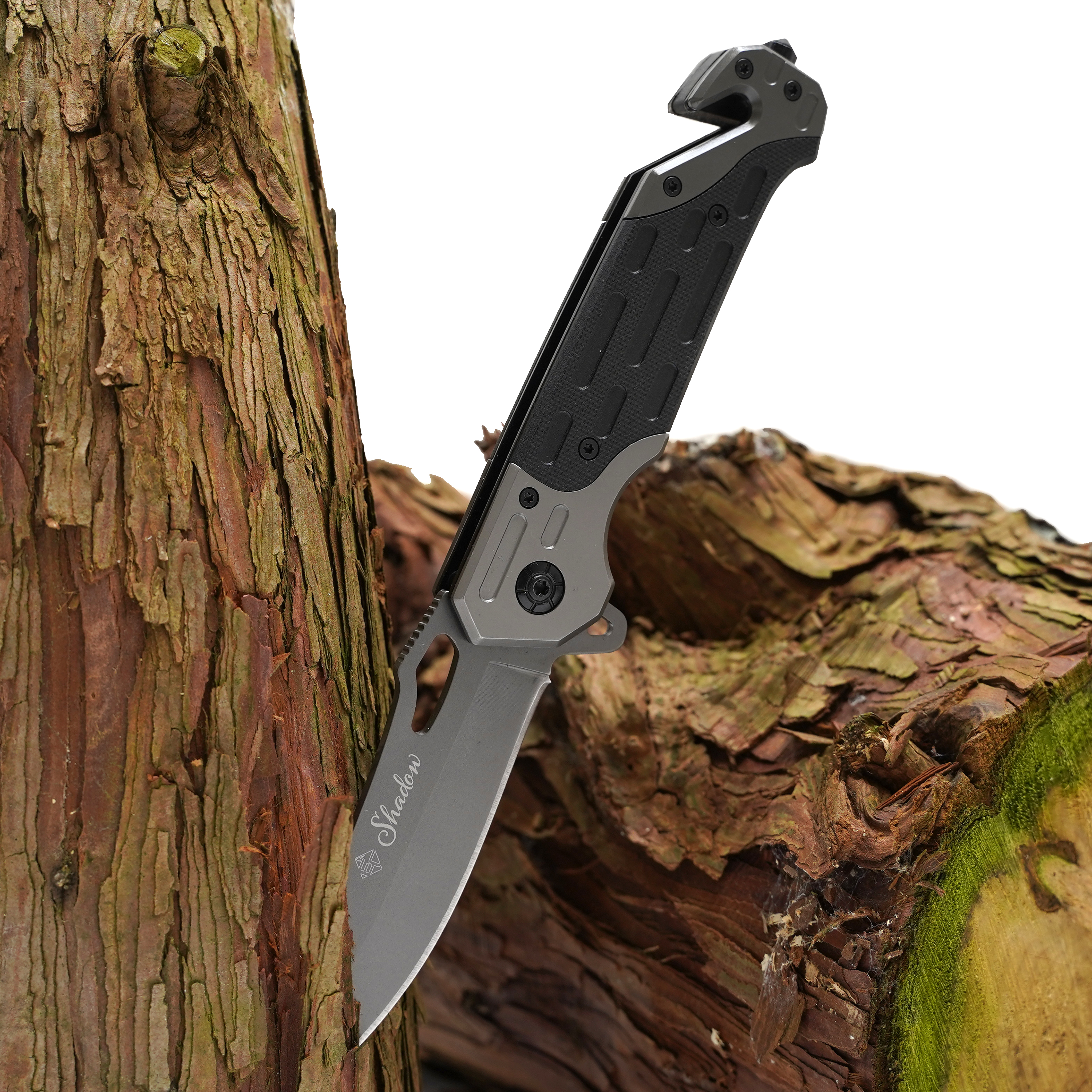 Eurocatch Shadow Couteau Pliant – Design Moderne, Fonctionnalité Maximale