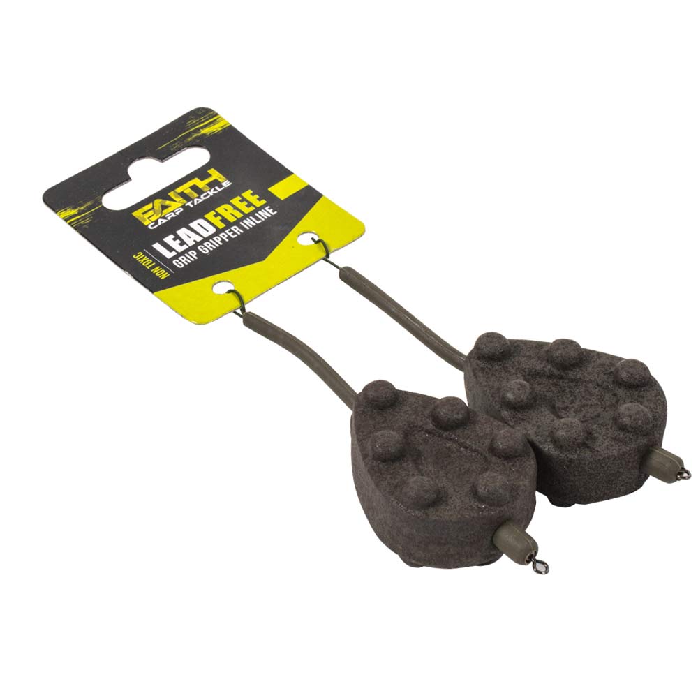 Faith Grip Gripper Inline | Bleifreies Gussgewicht | 2 Stücke