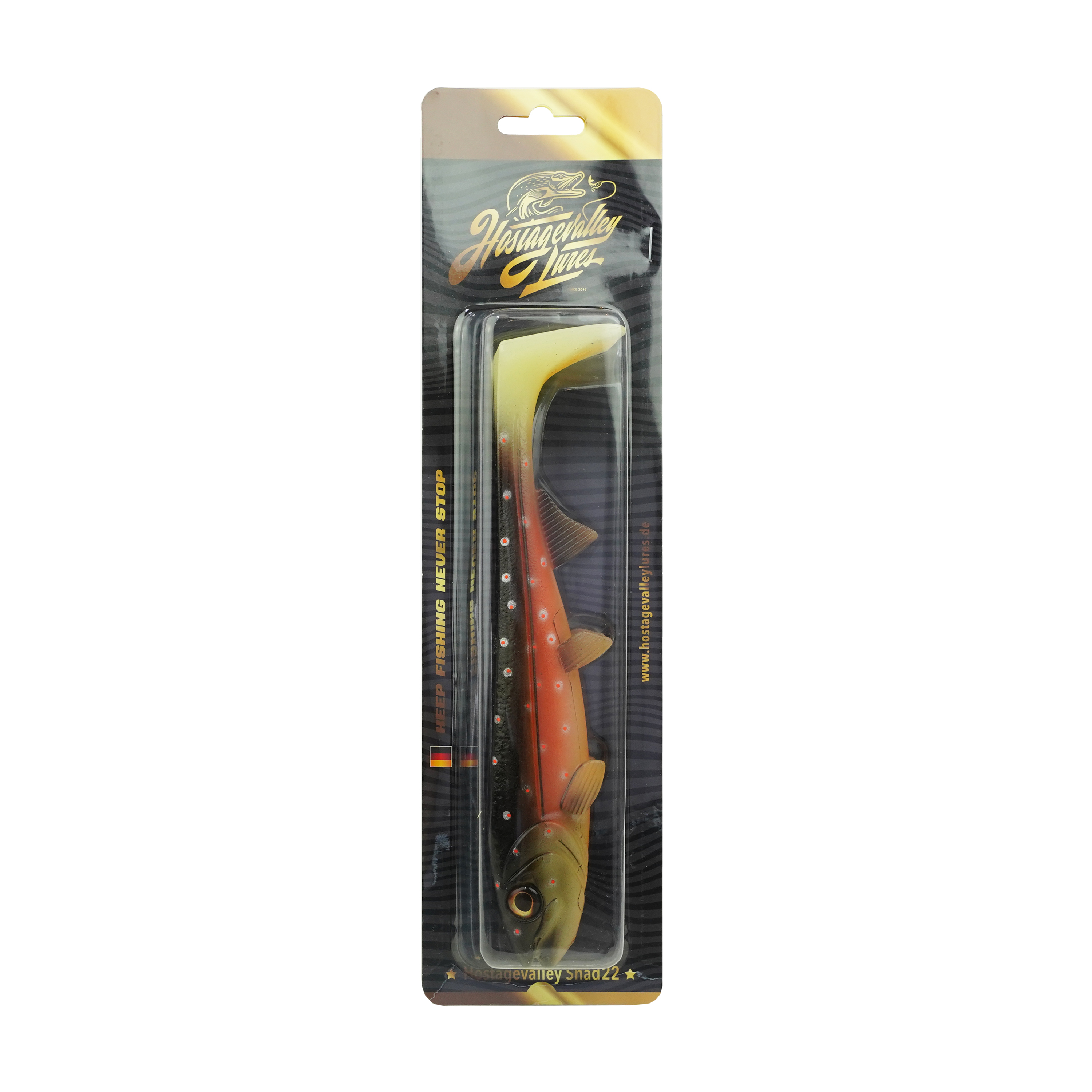 Hostagevalley Shad - Omble Chevalier UV - 14cm