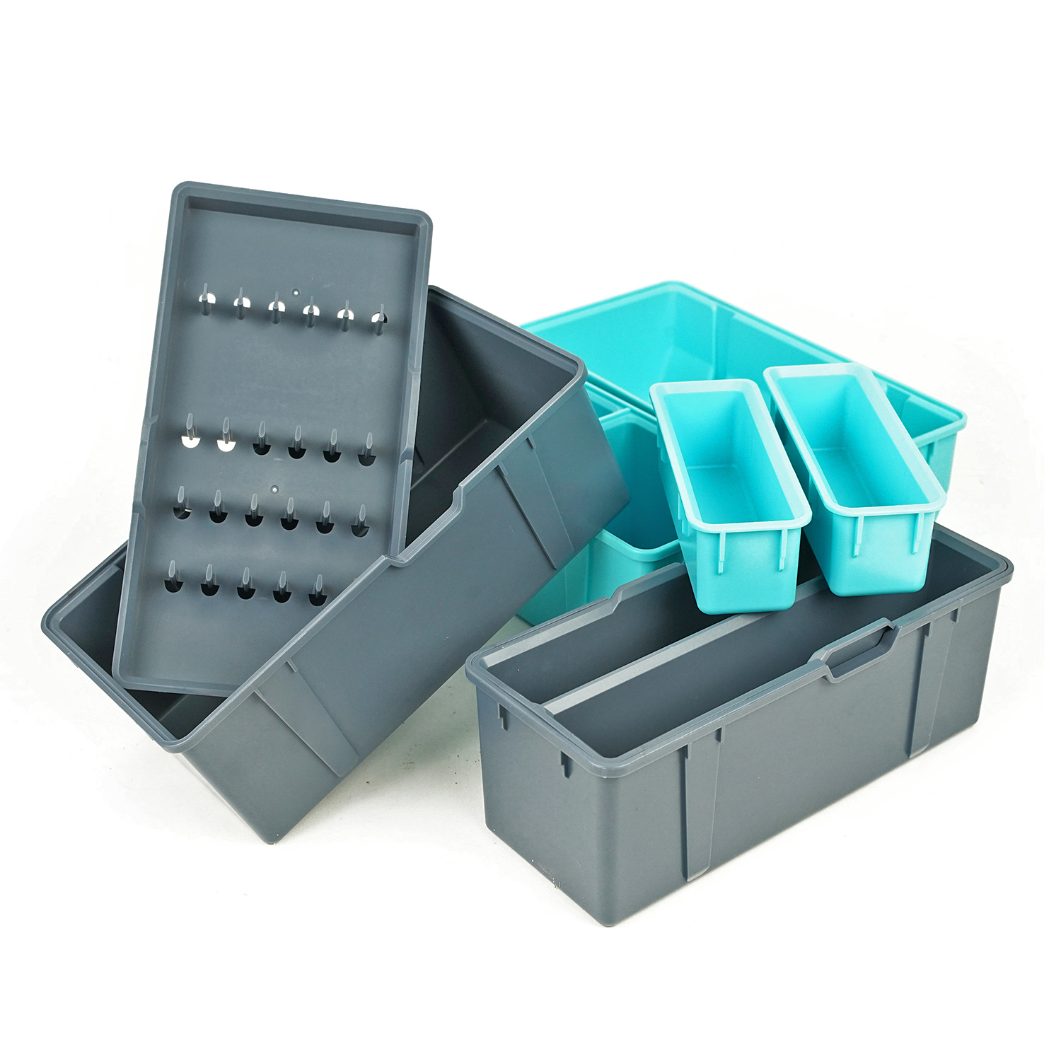 JVS Tackle Topbox Set Feeder/Match Boîtes de Rangement JVS Tackle Topbox Set Feeder/Match Boîtes de Rangement