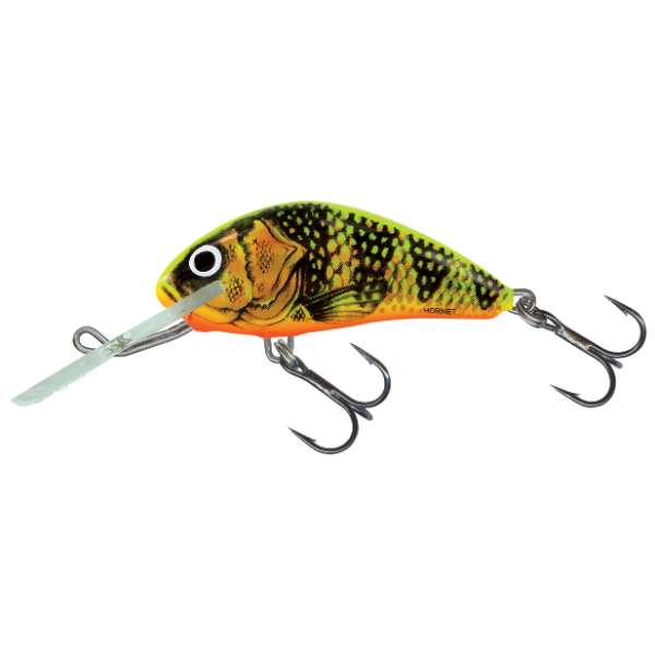 Hornet Floating - Poissons  Nageurs - Gold Fluo Perch - 5cm