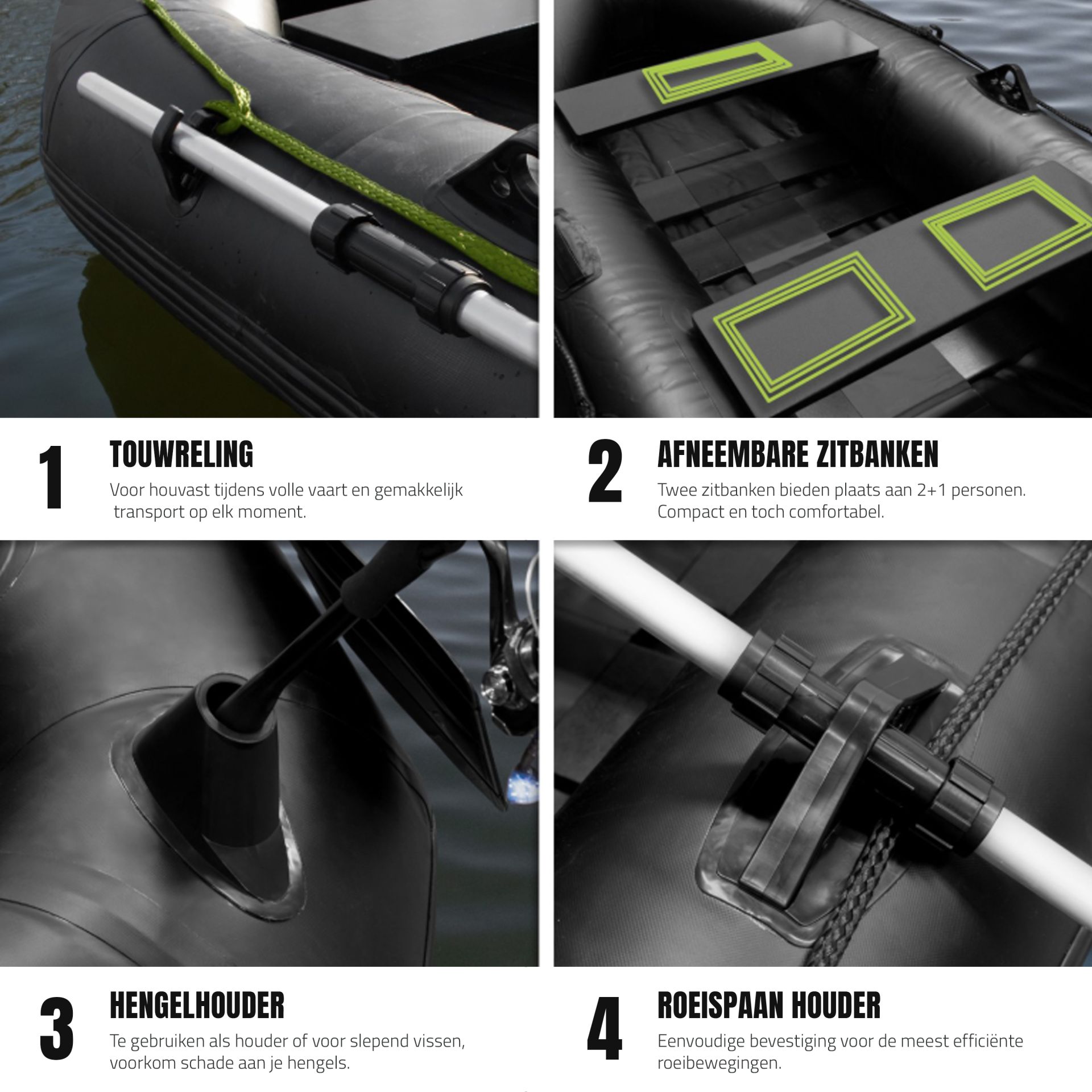 Hunter Inflatable Boat Sp 235 - Bateau en caoutchouc