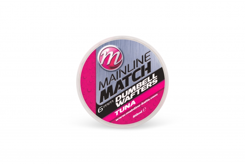 Mainline Match Dumbell Wafters 6 mm - Pink Tuna