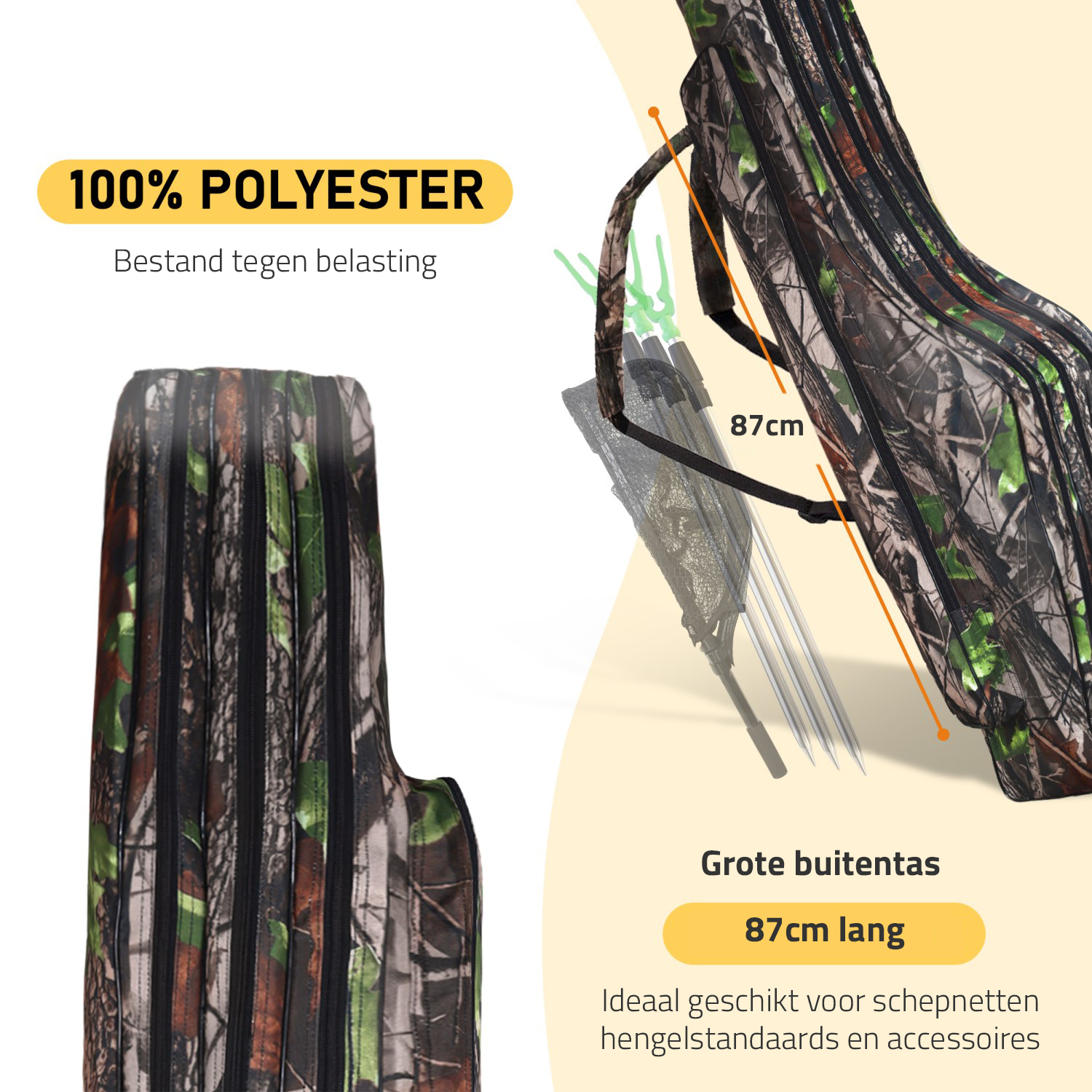 Camo Rod Bag - Fourreau- 1.65m