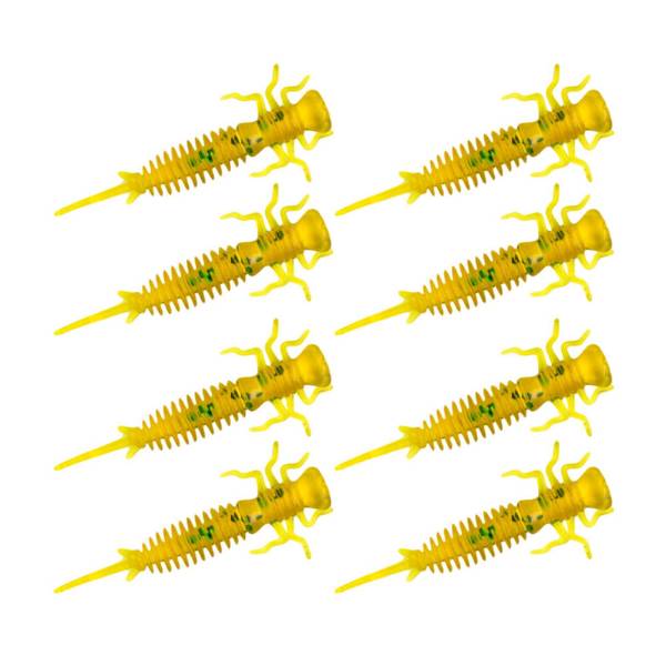 Nymph Crawler - Olive Green - 5cm - 8pcs