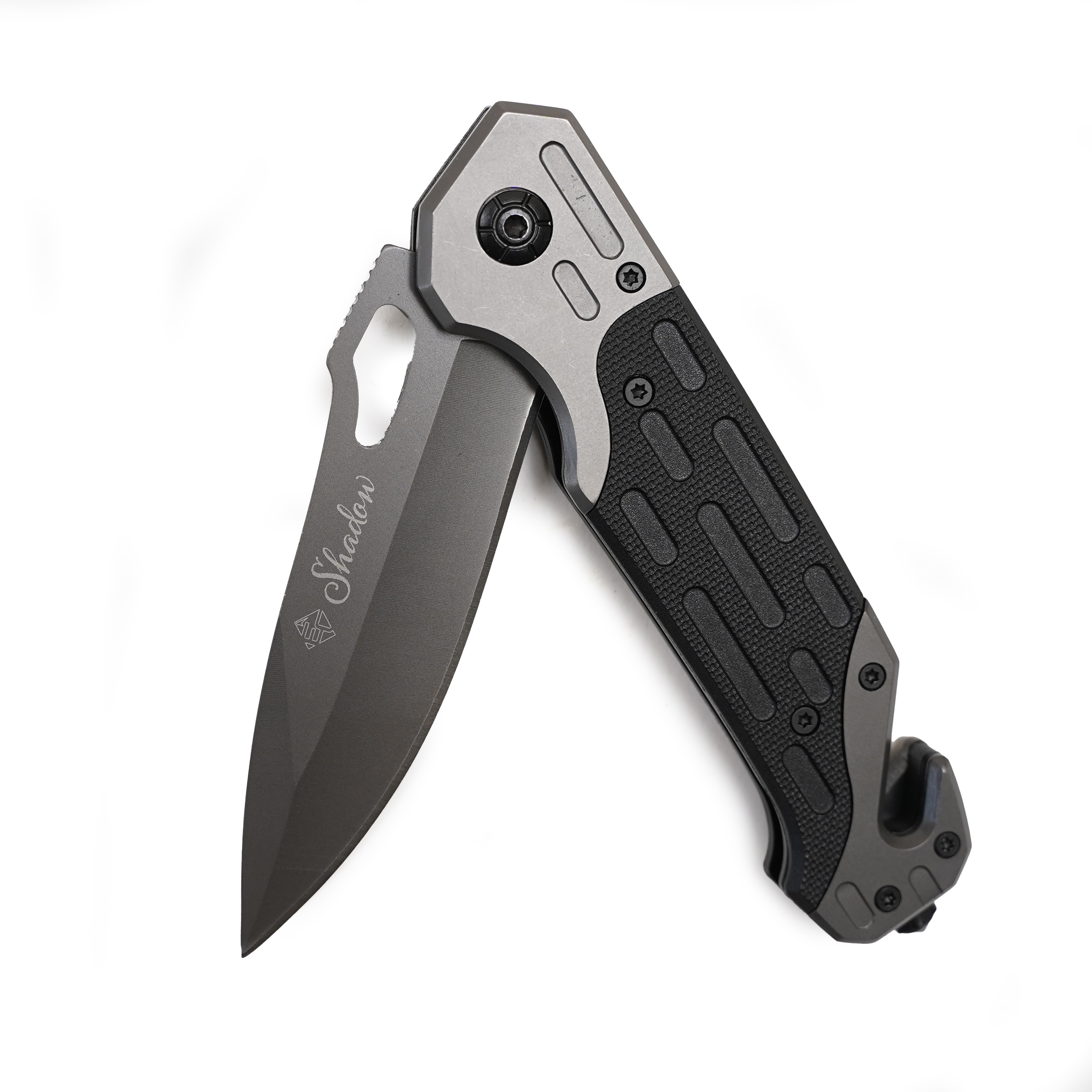 Eurocatch Shadow Couteau Pliant – Design Moderne, Fonctionnalité Maximale