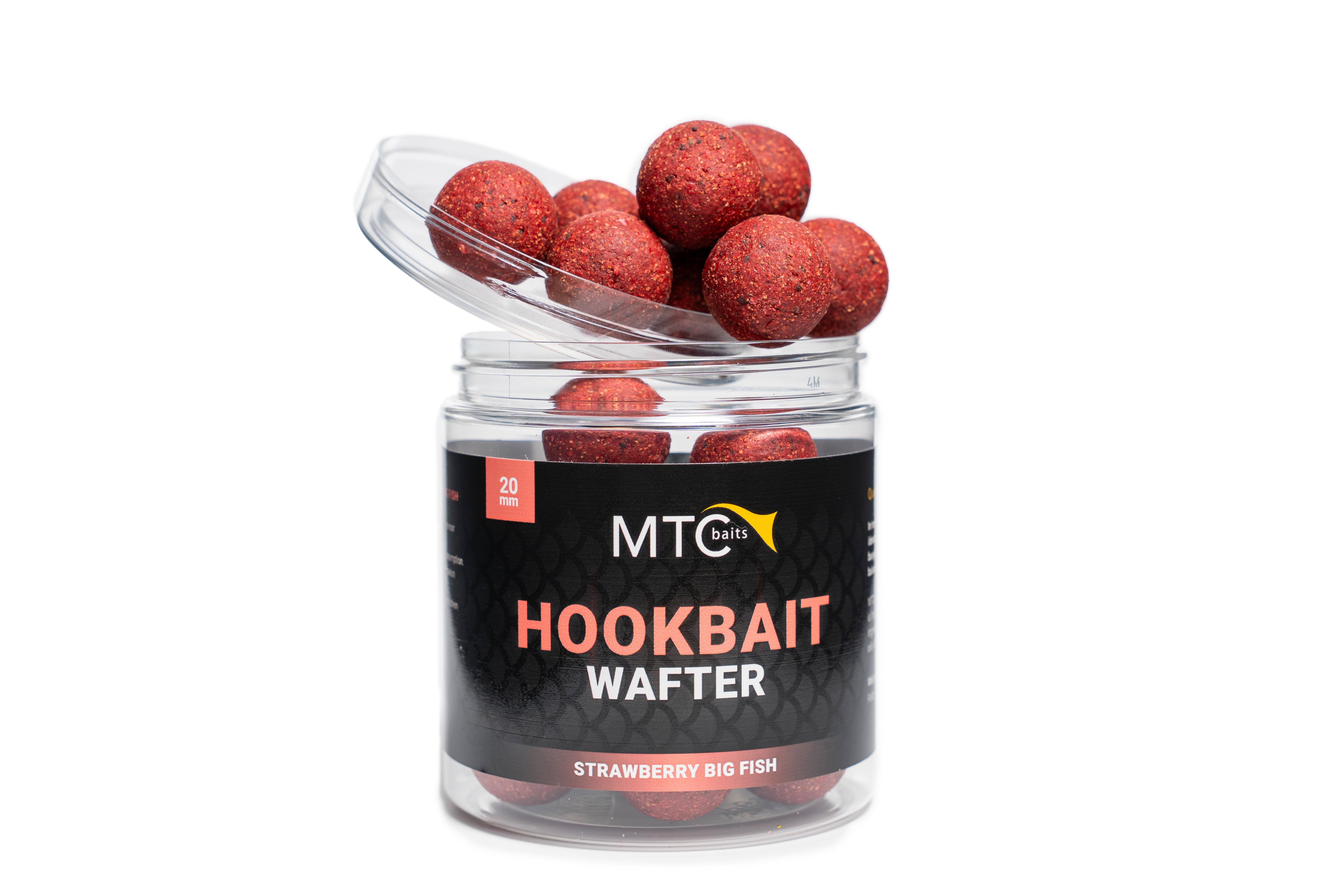 MTC Hookbait Wafter - Strawberry Big Fish - 20mm