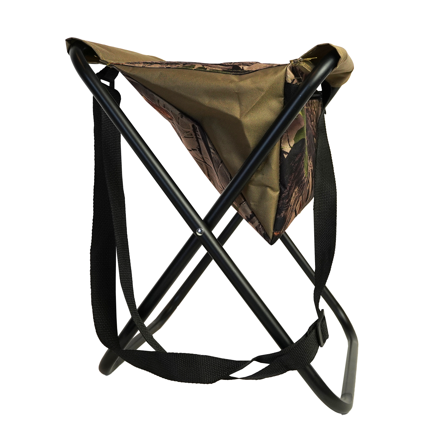 Chaise pliable Eurocatch - Tabouret de pêche - Incl. Sac et sangle de transport - Camouflage 2 pcs