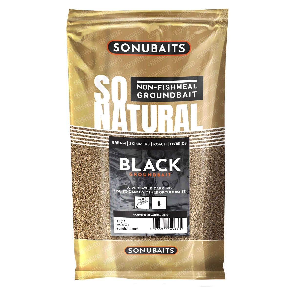 Sonubaits So Natural - Noir - 1kg