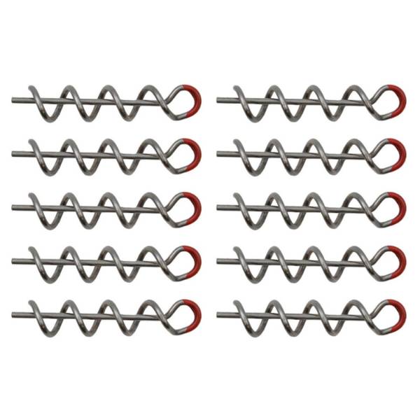 Jig Screw XL - Red/Silver - 40mm - 10 pcs - Matériau Montage