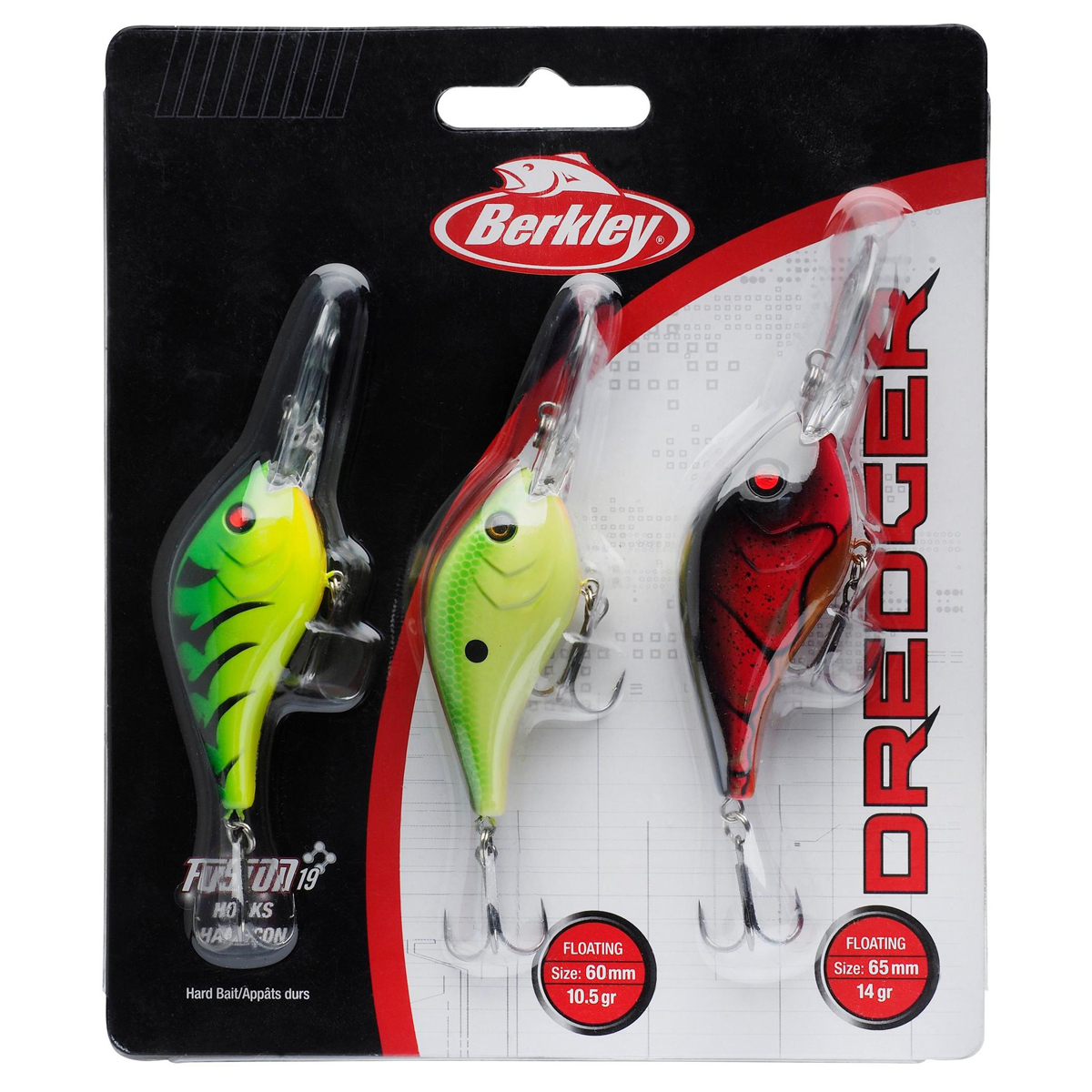 Drague Berkley, paquet de 3