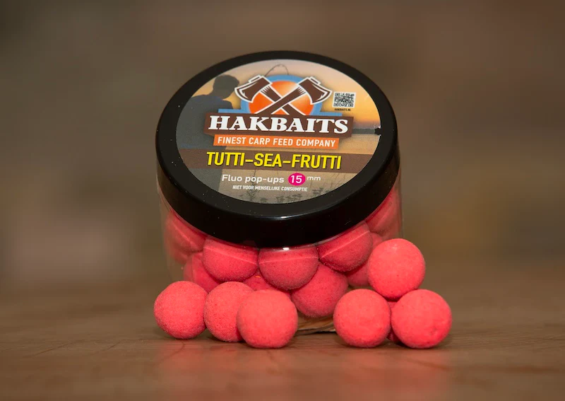 Hakbaits - Tutti Seafish - Fluo Pop-up - 15mm