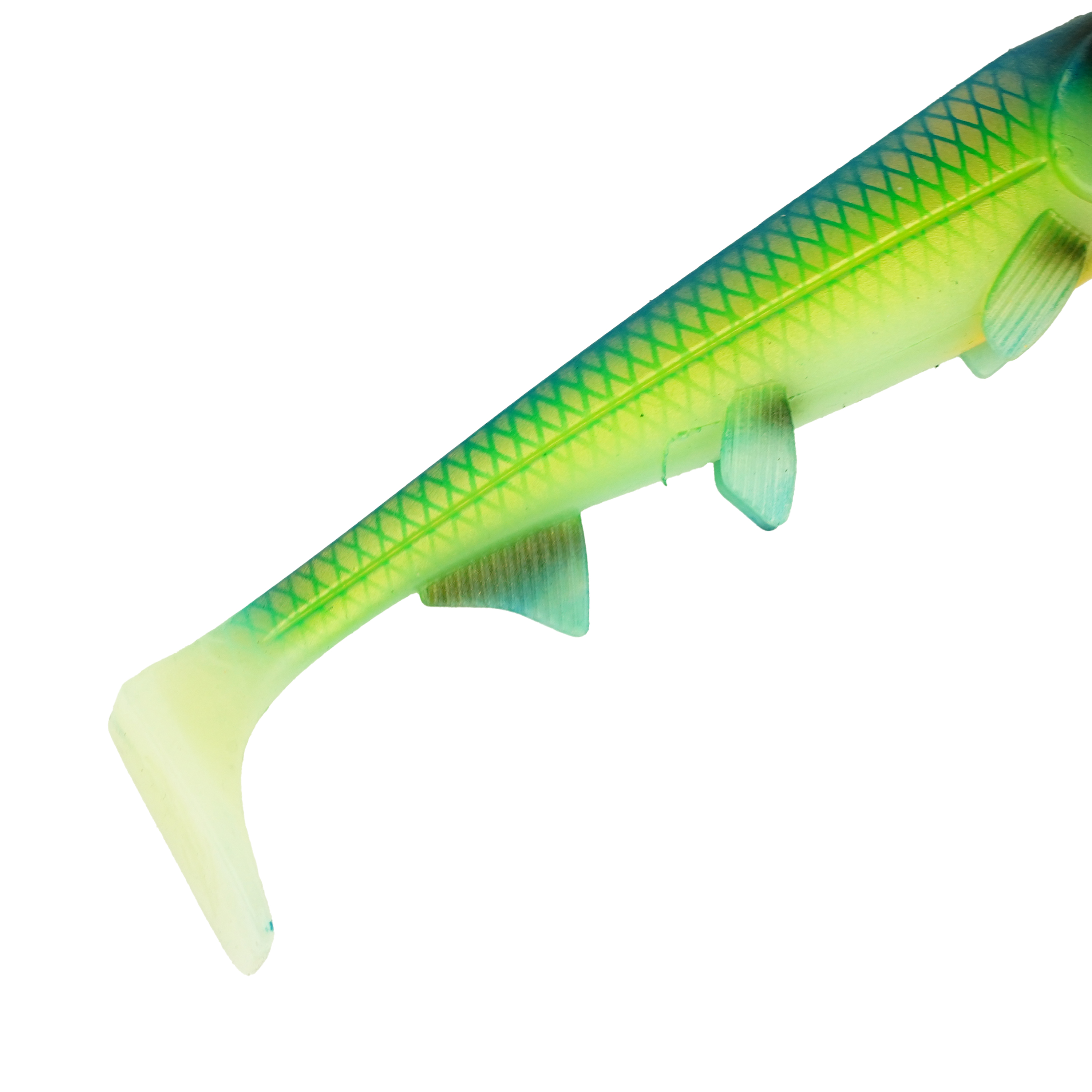 Hostagevalley Shad - Attaque Verte UV II - 26cm