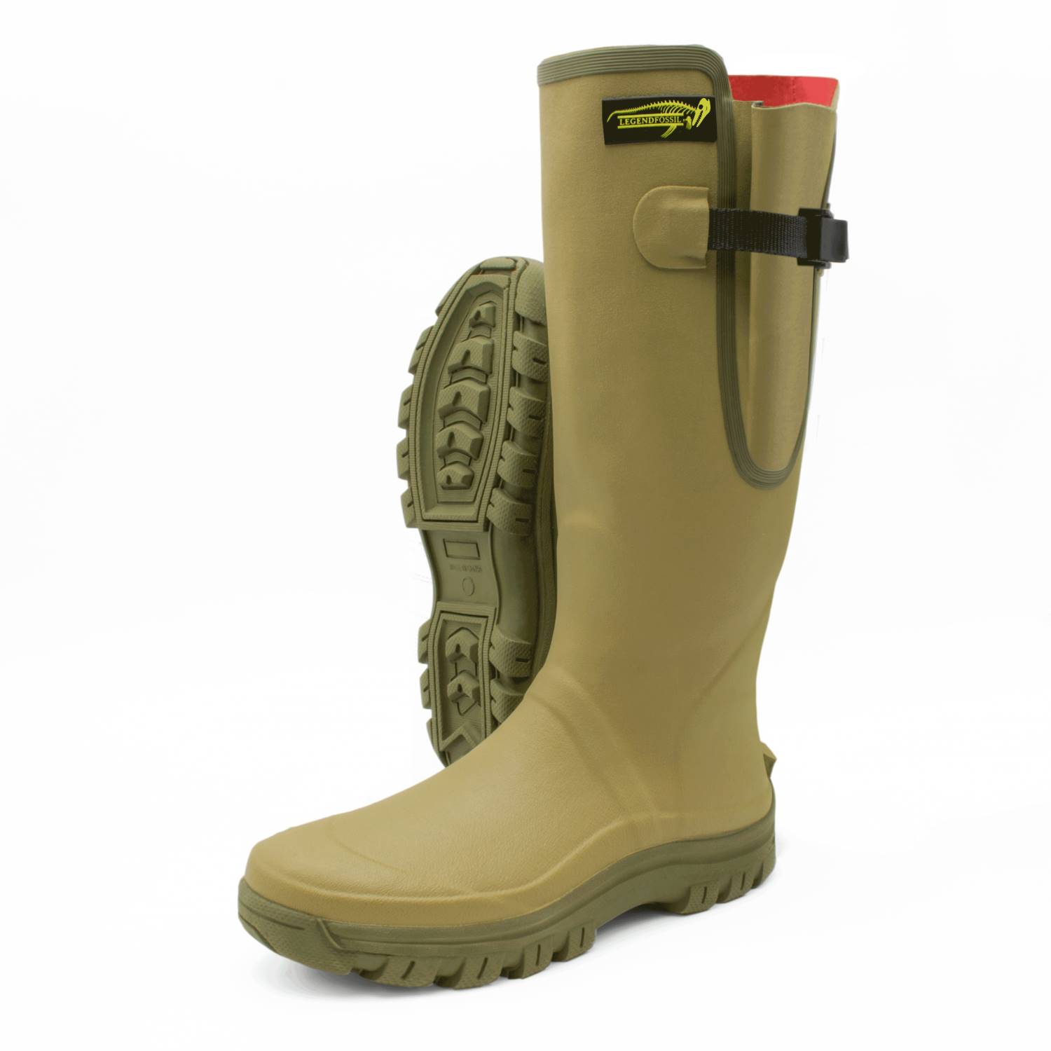 Legendfossil - Bottes en caoutchouc - Tyrannos - Bottes de pluie - Bottes d'extérieur - Imperméables - Bottes de randonnée Mt 47