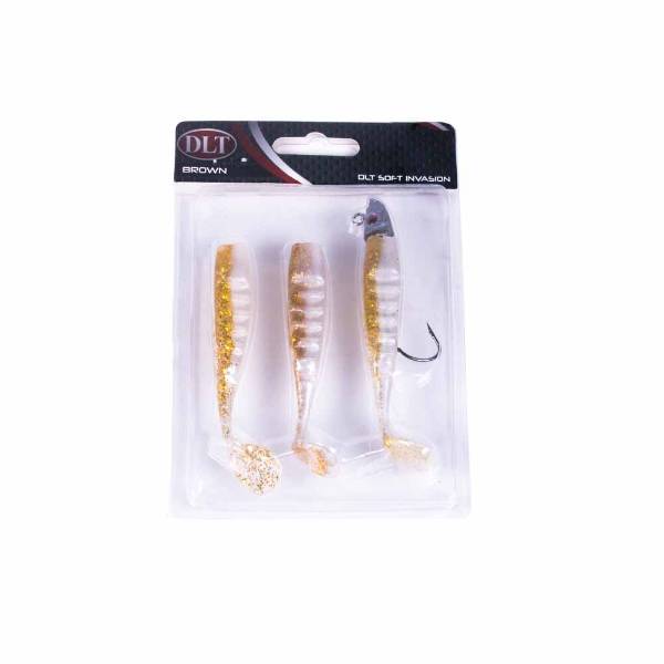 Soft Invasion - Shad - Brown - 13gr - 9cm