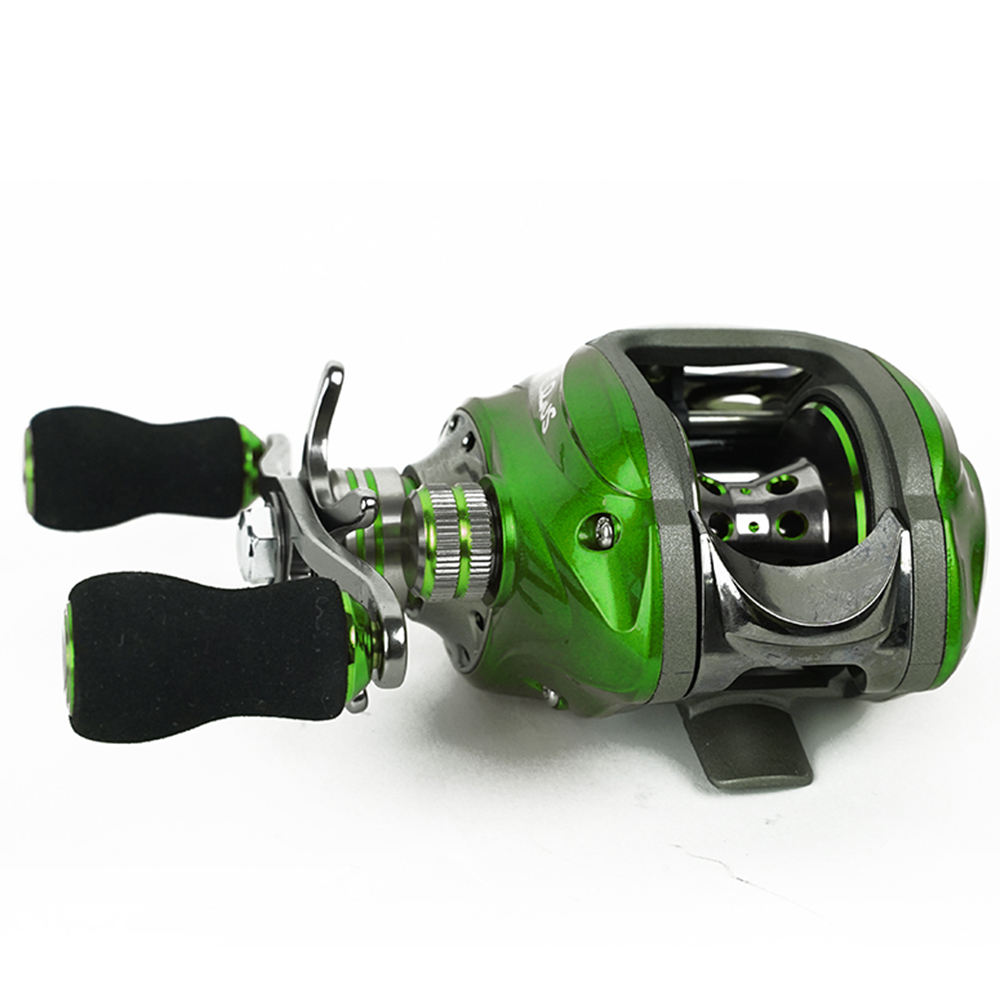 Profish Crius - Moulinet Baitcast LH ??- Rapport 7,0:1 - Couleur Grun