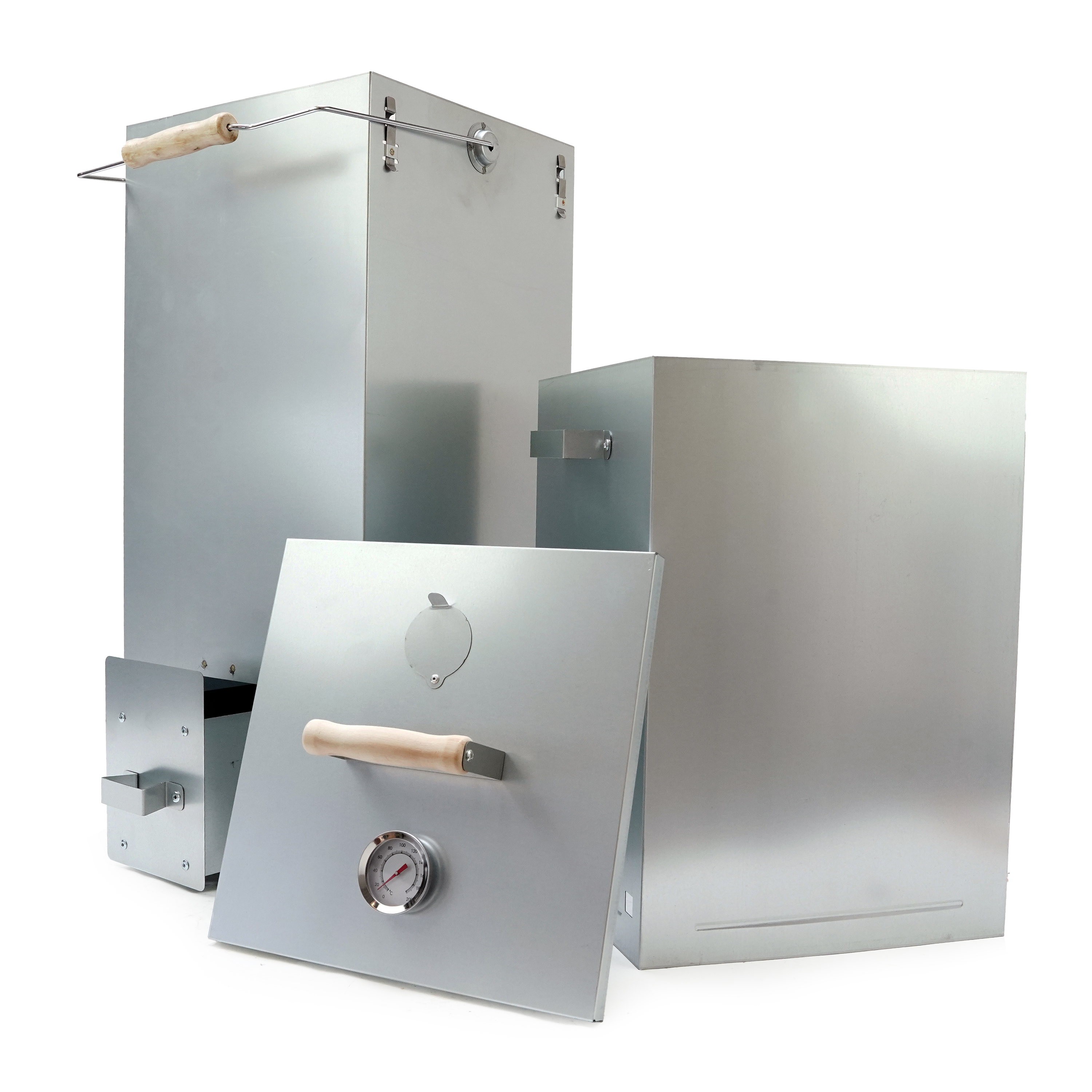 Eurocatch Fumoir Télescopique Carré – Kit Complet pour Fumer Poisson & Viande