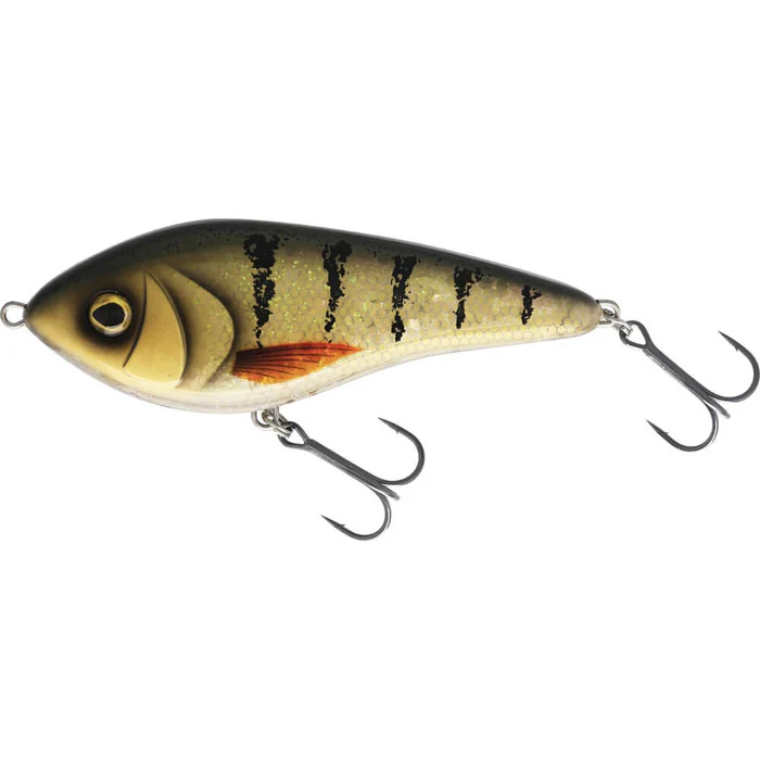Westin Swim Glidebait - 10cm - 31g - Low Floating - 3D Amber Perch