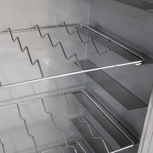 Eversmoke Magnum en acier inoxydable - Comprend un thermomètre - Boîte à fumée