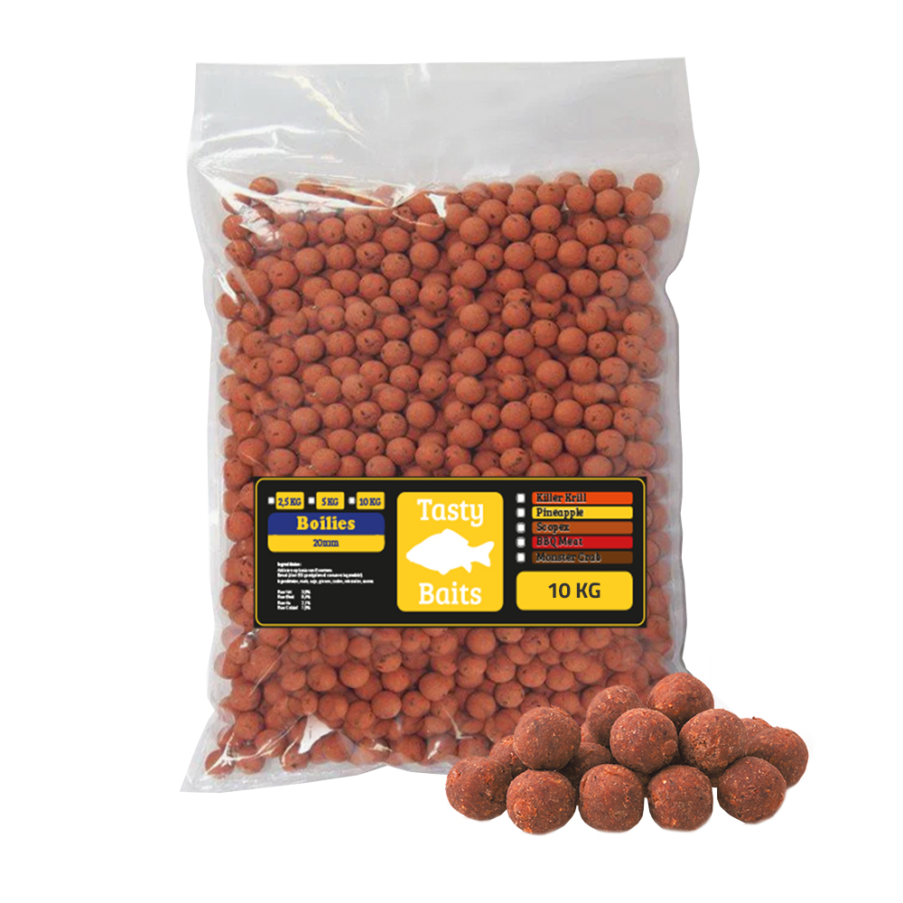 X2 Tasty Baits Bouillettes set Complet - Monster Crab